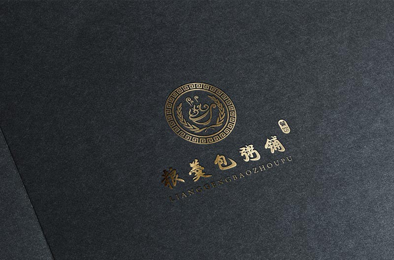 包粥铺LOGO设计