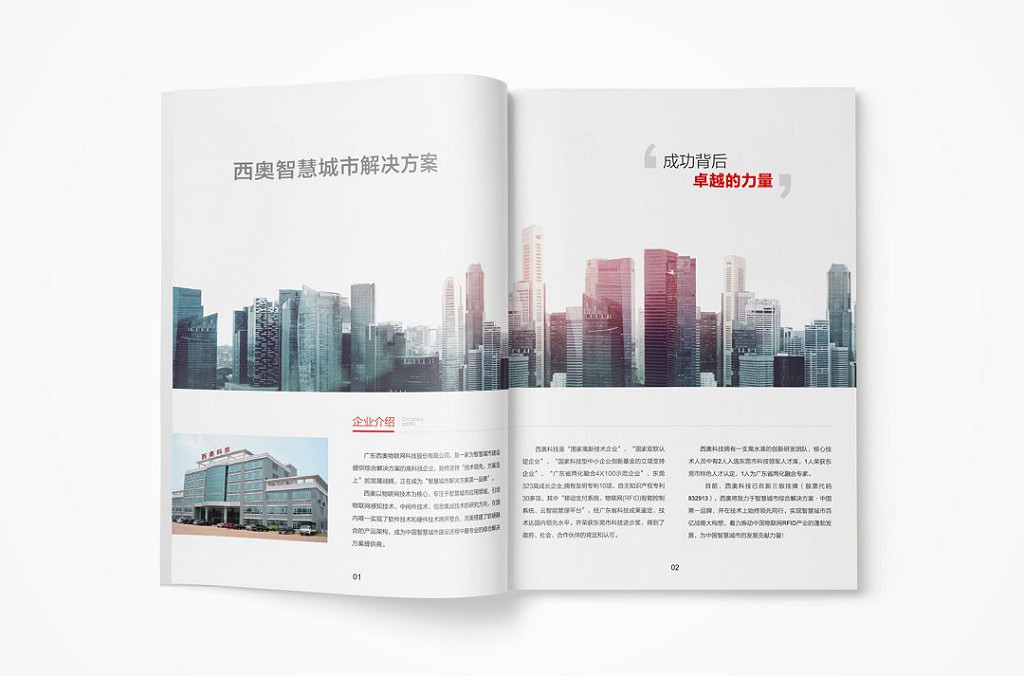 西奥公司综合画册设计