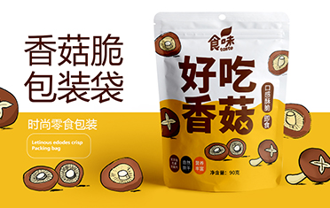 食味香菇包装设计